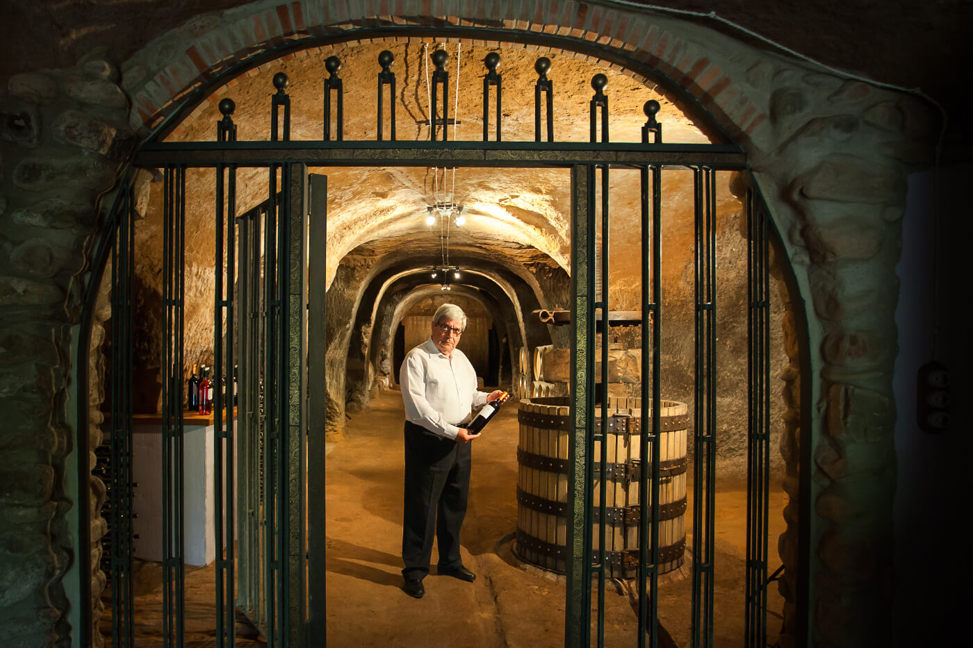 Gabriel Pérez, bodeguero de Ontañón Familia